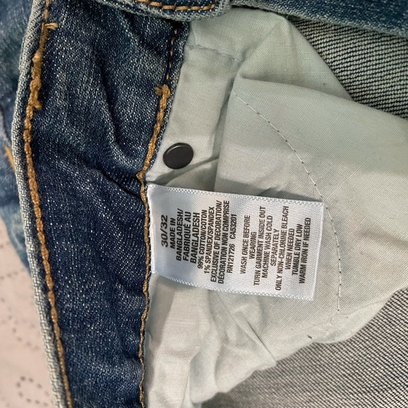 Aeropostale Jeans Distressed 30/32 Slim Straight - Picture 7 of 11